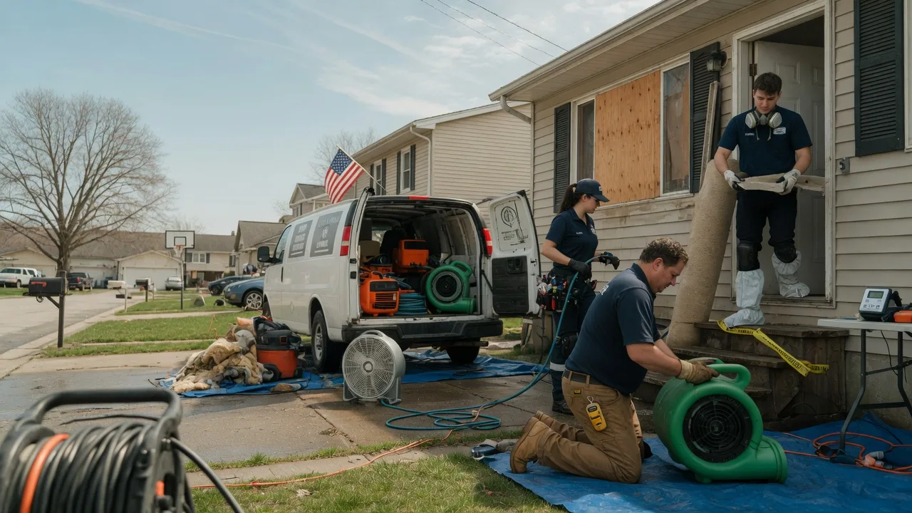 Water Damage Restoration in Shortsville, NY near me